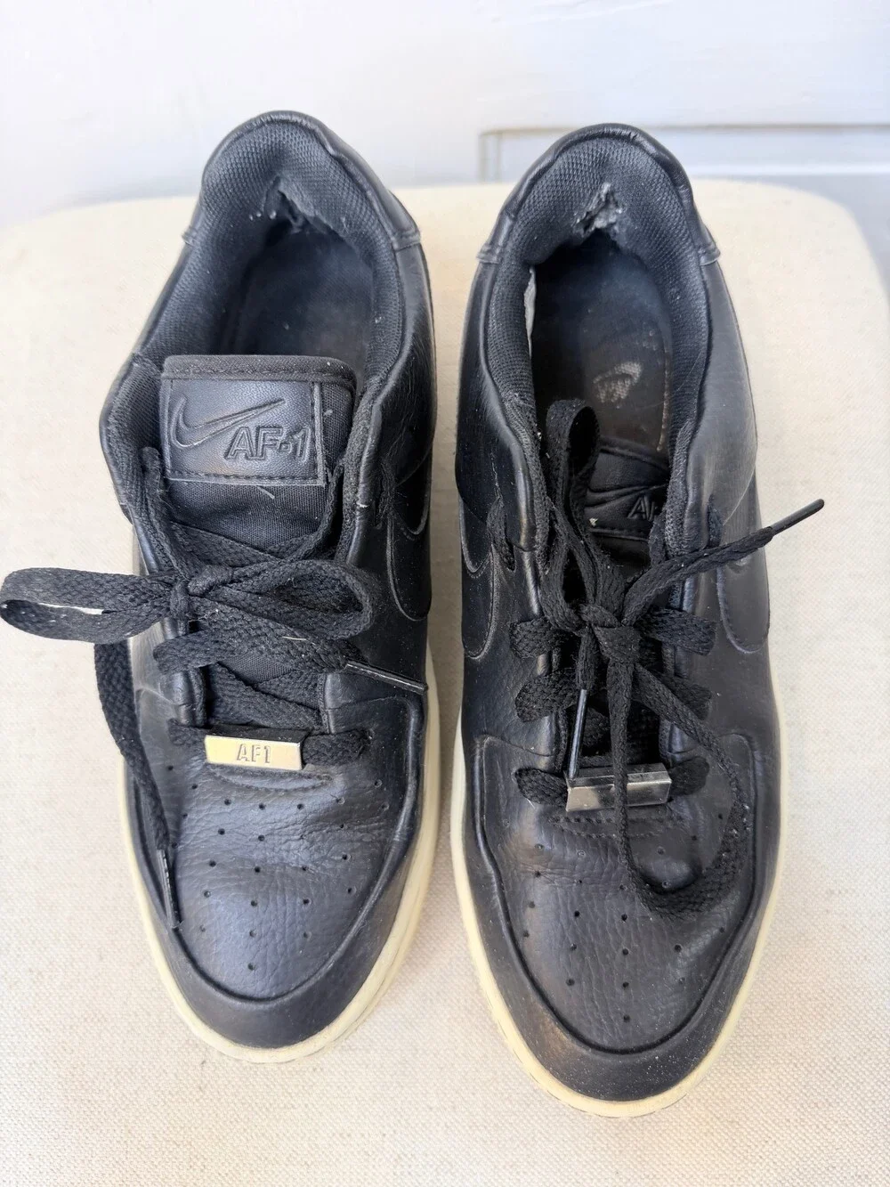 Nike AF-1 Black Sneakers Women's Size 6.5